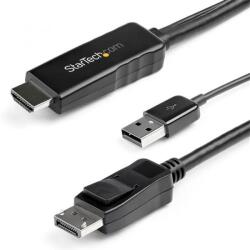 StarTech HDMI DisplayPort Átalakító Fekete 2m HD2DPMM2M (HD2DPMM2M)