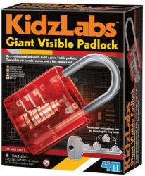 4M Jucărie de construcție 4M Kidz Labs - Un lacăt transparent gigant (4m-03445)