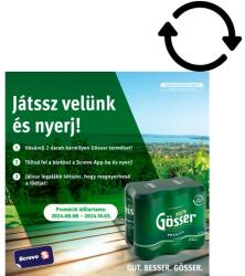 Gösser Premium minőségi világos sör 5% 6 x 500 ml - bevasarlas