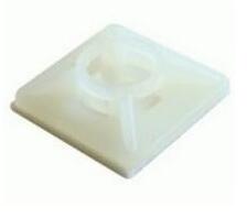TRACON TALP270 100db/csomag 27x27 mm natúr kábelkötegelő talp (TALP270) - pcx