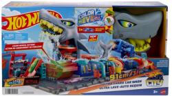 Mattel Hot Wheels City, Ultra Shark Car Wash, set de joaca