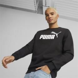 PUMA ESS+ 2 Col Big Logo Crew FL S | Bărbați | Hanorace | Negru | 586762-61 (586762-61)