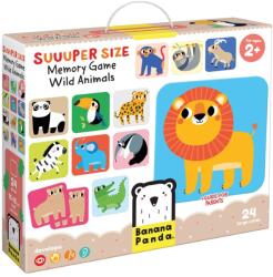 BANANA PANDA Banana Panda, Suuuper Size, Animalute Salbatice, memory, 24 piese