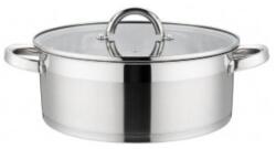 Grunberg Cratita din Inox cu Capac din Sticla, 16 cm, 1.9 l, Grunberg (GR7016)