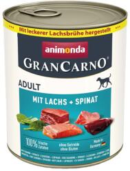 Animonda GranCarno Adult sertéshús, lazac és spenót 12 x 800 g