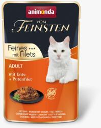 Animonda Vom Feinsten Cat Adult - kacsa és pulyka filé 12 x 85 g