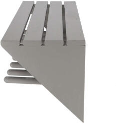  Fa Falipolc Csizmatartóval - Szürke - 76 x 35 cm (CF49G)