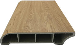 Vinyl SPC padló szegély Gibson tölgy 2400x60x12 mm (GIT-SZ) - geminiduo