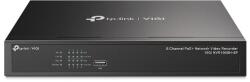 TP-Link NVR rögzítő - VIGI NVR1008H-8P (8 csatorna, 8 PoE+ port; H265+, 8MP, HDMI, VGA, 2xUSB, 1x Sata(max10TB), audio) (VIGI NVR1008H-8P)