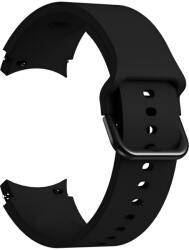 Tech-protect Curea silicon Tech-Protect Silicone compatibila cu Samsung Galaxy Watch 4/5/6/7/FE 40mm Black (5906302313518)