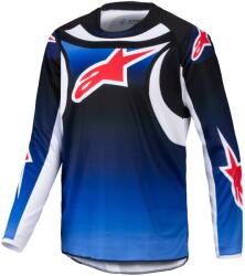 Alpinestars Tricou motocross copii Alpinestars Racer Wurx albastru-negru (AIM173-0063)