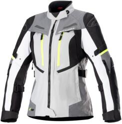 Alpinestars Geacă de motocicletă Alpinestars Stella Bogota PRO Drystar pentru femei gri-negru-galben fluo (AIM101-240)