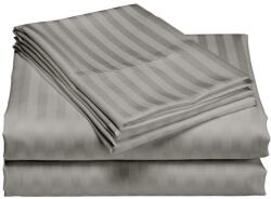 Pucioasa Cearceaf de pat damasc 160x240 cm, gri antracit