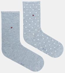 Tommy Hilfiger zokni 2 pár fekete, női, 100001493 - kék 39/42