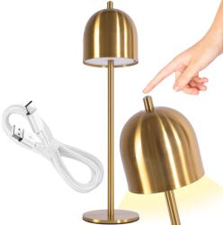 Toolight Szerszámlámpa, vezeték nélküli USB éjszakai lámpa APP1360-T, sárgaréz matt, OSW-08623 (OSW-08623)