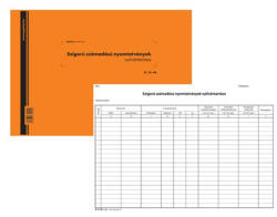 D. Szny. 13-75/v Szigorú Szám. Nyomtatv. Igénylő Lapja 50x2 (ny1375) - cartridge