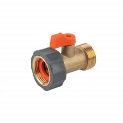 Bradas BRASS SOFT 3/4" BM csapcsatlakozó szeleppel 3/4" KM kimenettel (BR-S2232)
