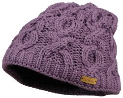 Bontis Női mintás kötött téli sapka - Púderlila | unisex (L466-9)