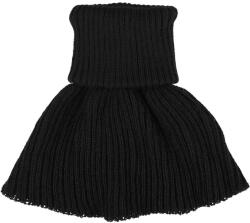 Bontis Kötött csősál - Fekete | unisex (555-3)