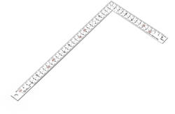 SK11 japán mágneses rozsdamentes acél derékszög - 300 mm