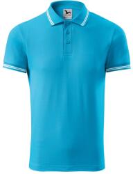 MALFINI Tricou de bărbați polo Urban - Turcoaz | 2XL (2194417)