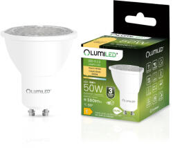 Lumileds GU10 LED izzó 6W = 50W 580lm 3000K Meleg Állítható 24° 36° 60° LUMILED (LUMLEDF2020) - luxcenter