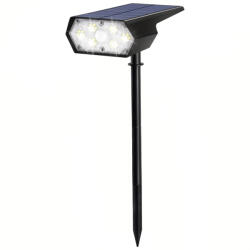 Volteno LED SOLAR Kerti lámpa reflektor dugaszolható 42 cm kültéri IP44 4000K szürkületérzékelő (VOLSOL0317) - luxcenter