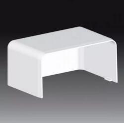 KOPOS Parapetcsatorna végzáró 80X40-hez szimmetrikus 80mmx 40mm műanyag fényesfehér EKD KOPOS