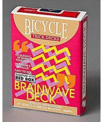 The United States Playing Card Company Bicycle Brainwave Deck kártya - piros, 1 csomag