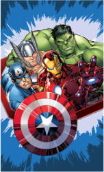 Marvel Bosszúállók Dynamic Heroes kéztörlő, arctörlő, törölköző 30x50 cm Nr1
