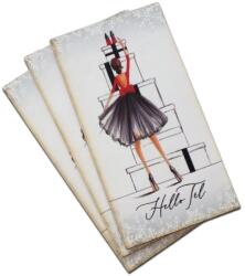  Nyomtatott dekorkarton - Hello tél táblák 3db/cs - kosarbolt