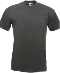 Fruit of the Loom F03 rövid ujjú környakas póló, SUPER PREMIUM T, Light Graphite - 2XL (F032310)