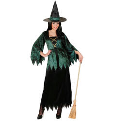 Widmann Costum vrajitoare verde - l marimea l Costum bal mascat copii