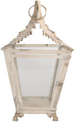 Clayre & Eef Felinar fier bej antichizat 26x26x47 cm (6Y5585)