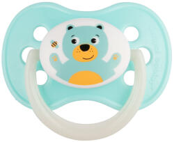 Canpol babies Силиконова залъгалка Canpol - Animals, 6-18 m, Тюркоаз (22/596_tur)