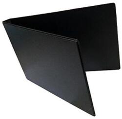  Mappa villámzáras A/5 pvc fekvõ fekete (H-221) - tonerpiac - 664 Ft