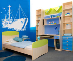 4 Decor Sticker Vaporas Pescaresc - beestick-deco - 87,00 RON