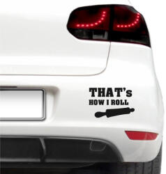 4 Decor Sticker auto - How I roll