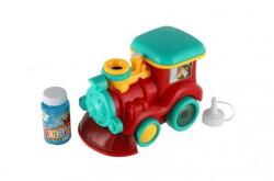 Teddies Buborékfújó mozdony + 18 cm-es töltet elemmel hanggal és fénnyel (TD00861653)