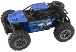 Teddies Autó RC buggy off-road kék 22cm műanyag 2, 4 GHz akkumulátorral + töltőcsomag (TD00850484)