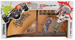 Teddies Gördeszka ujjcsavar 2 db műanyag rámpával, tartozékokkal 2 színben (TD00850756)