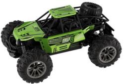 Teddies Autó RC buggy off-road zöld 22cm műanyag 2, 4 GHz akkumulátorral + töltőcsomag (TD00850485)