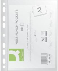 Q-CONNECT Eurocover A5 50 mikron fényes 100 db (KF15633)
