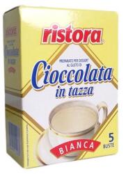 Ristora Ciocolata instant densa alba Ristora (cutie 5 buc)