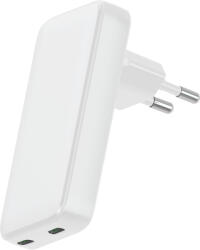 DVICED - Hálózati töltő 45W GaN - 2 db USB-C - fehér (DV221001)