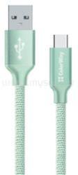 ColorWay Kábel, USB Type-C 1m 2.1A menta (CW-CBUC003-MT) (CW-CBUC003-MT) (CW-CBUC003-MT)