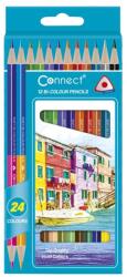 Connect Duocolor színes ceruza 12 db (C-107020)