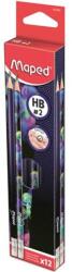 Maped Deepsea Paradise grafitceruza radírral HB 12 db (IMA851802)