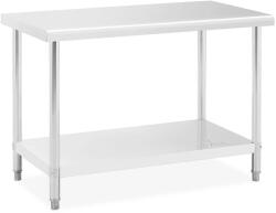 Royal Catering Rozsdamentes acél munkaasztal - ECO - 120 x 60 cm - 250 kg - Royal Catering (RCAT-120/60-NW)