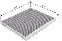Bosch Filtru habitaclu C. A. BOSCH 1 987 432 537 (1 987 432 537)